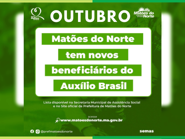 Assistência Social divulga lista com novos beneficiários do Auxílio Brasil